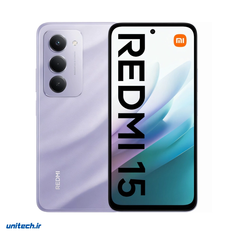 گوشی موبایل شیائومی مدل Redmi 15 4G دو سیم کارت ظرفیت 256 گیگابایت و رم 8 گیگابایت